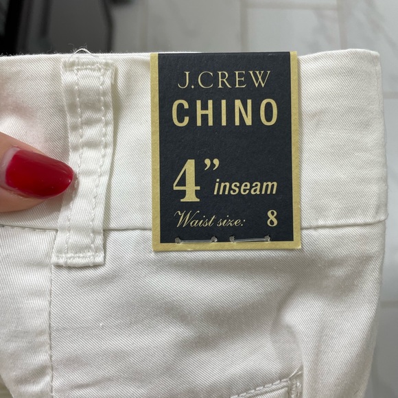 NWT jcrew chino shorts 4in - Picture 3 of 6